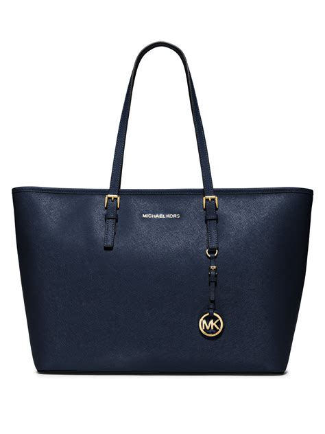 michael kors navy jet set|michael kors outlet jet set.